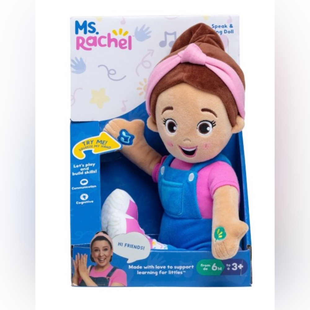 Ms. Rachel: Sing and Speak Doll